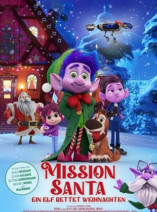 Filmplakat MISSION SANTA - Ein Elf rettet Weihnachten
