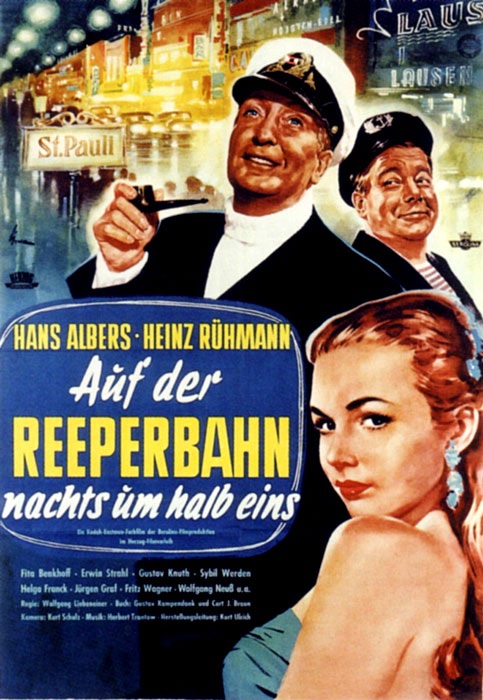 Filmplakat Auf der Reeperbahn nchts um halb eins